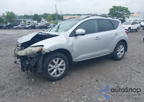 2011 Nissan Murano Sv из США, поврежденный, VIN JN8AZ1MW4BW171918